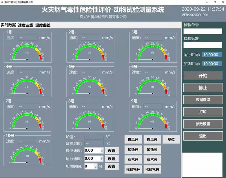 数据采集之--火灾烟气毒性危害性评价，动物试验测量系统