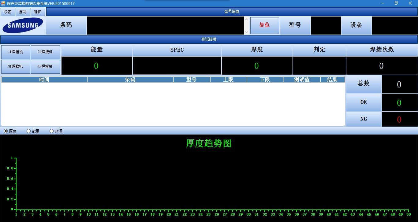 数据采集之--超声波焊接数据管理